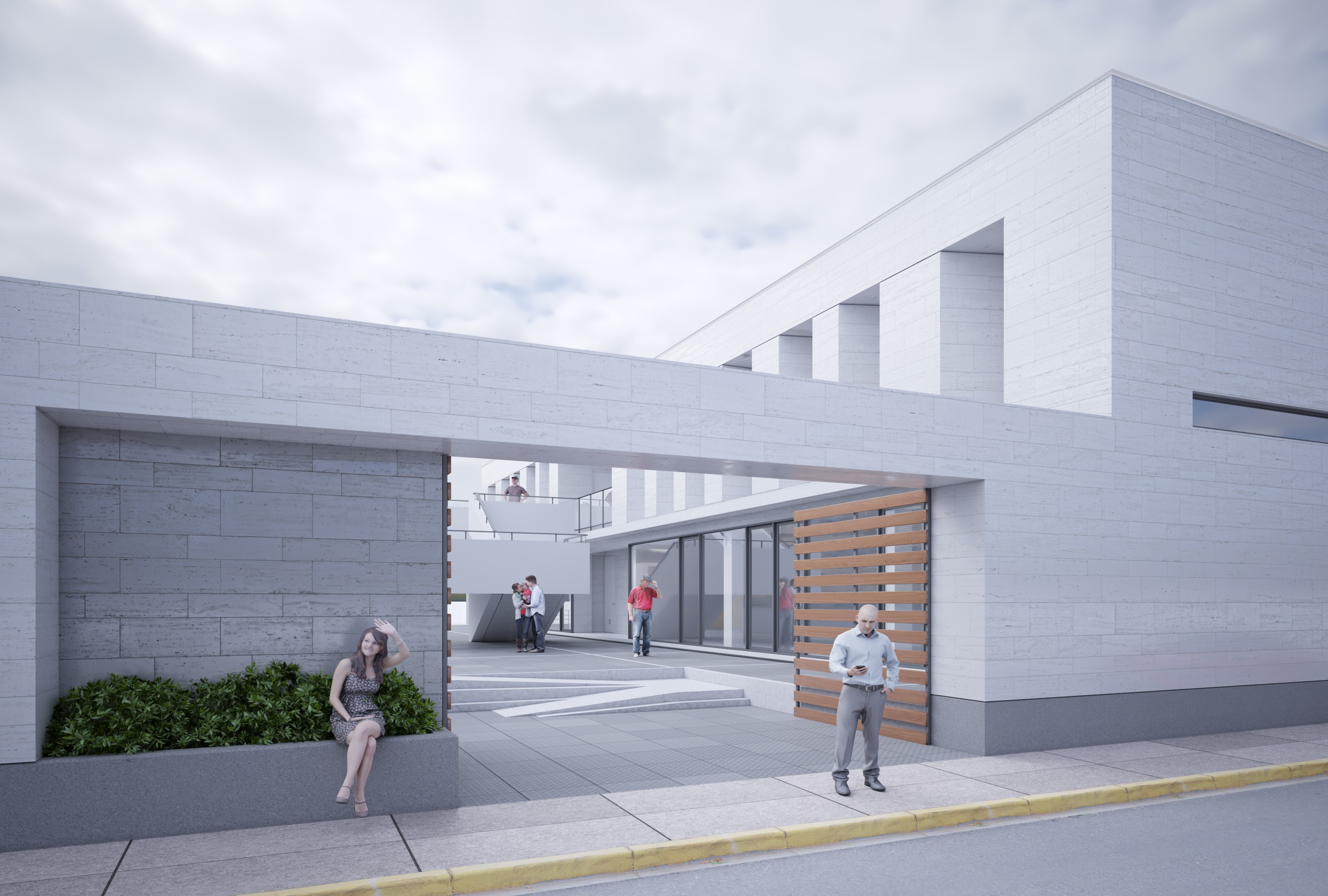 Oficinas y Salones Parroquiales para el San Agustín.