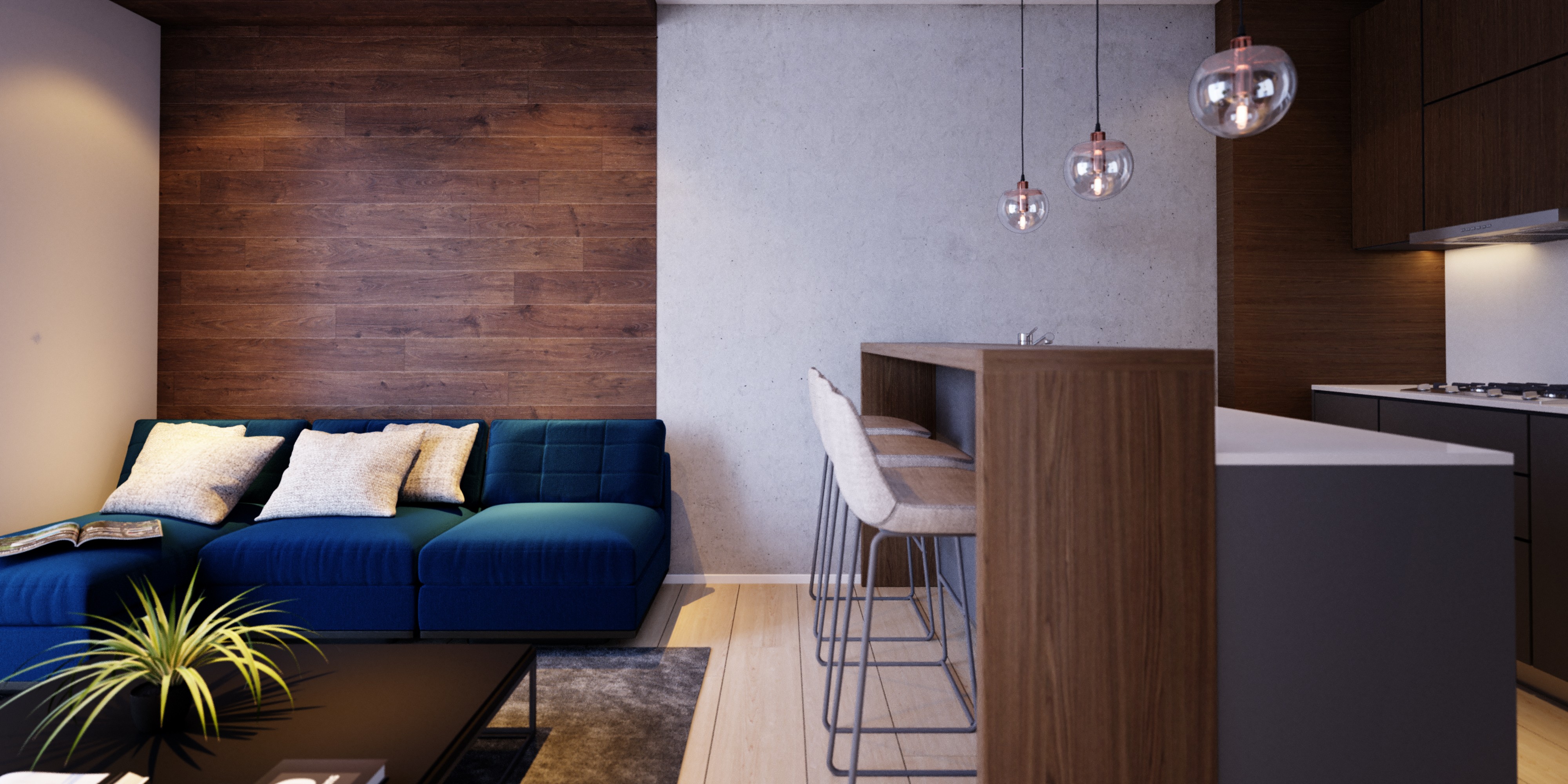 Ampliación de Mini-departamento Prefabricado en San Borja